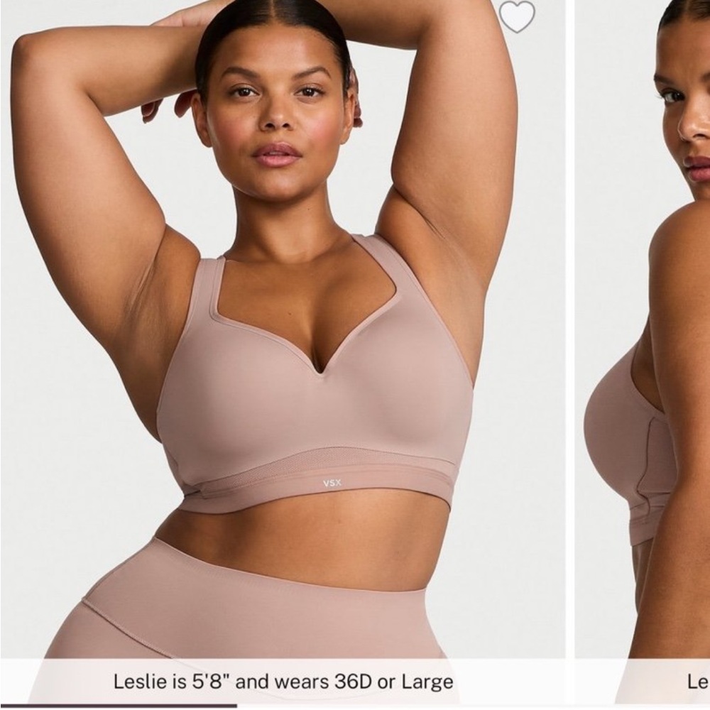 Victoria's Secret Incredible Max Taupe Sports Bra (32D)
